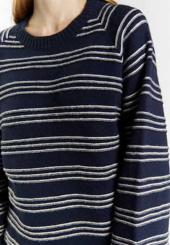 DreiMaster Vintage Pullover 'Altiplano' in Blau