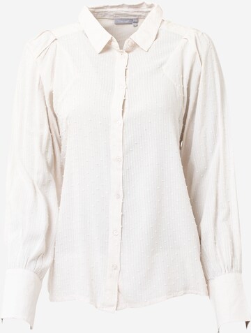 Fransa - Blusa 'MINDY' em branco: frente