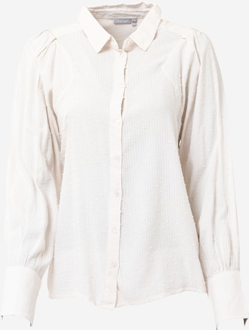 Fransa - Blusa 'MINDY' en blanco: frente