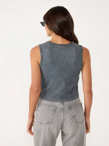No Matter What Top in Grey