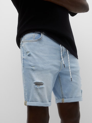 Pull&Bear Regular Jeans i blå