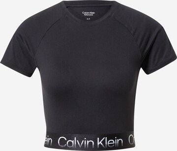 Calvin Klein Sport Póló - fekete: elől