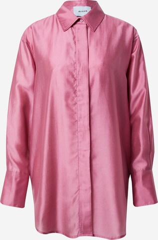 Camicia da donna 'Meredy' di minus in rosa: frontale
