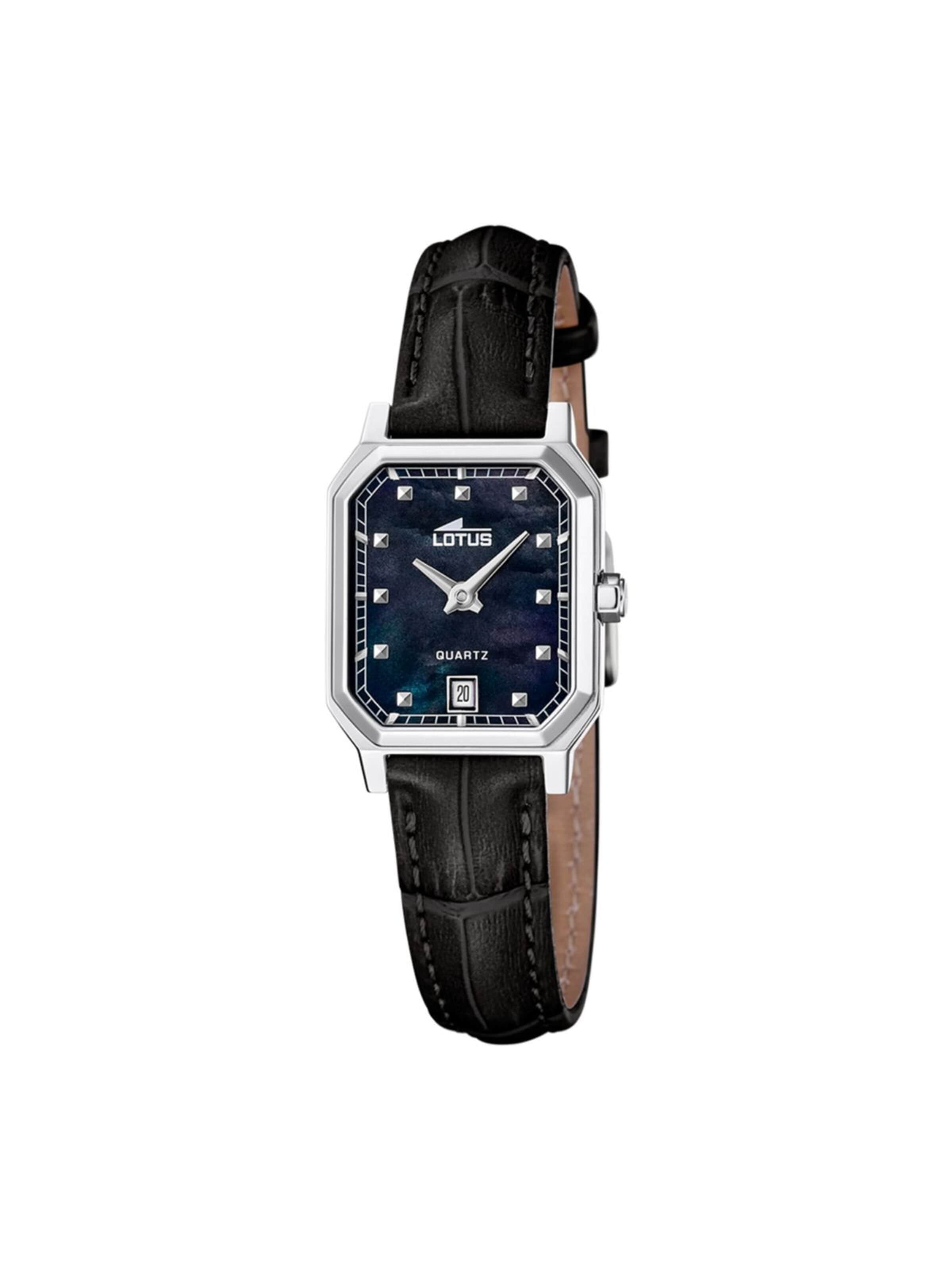 Lotus Analog Watch in Black