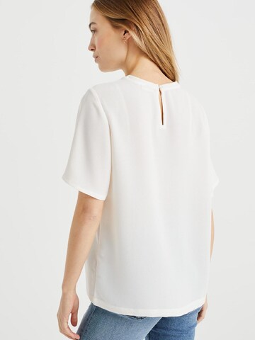 WE Fashion - Blusa en blanco