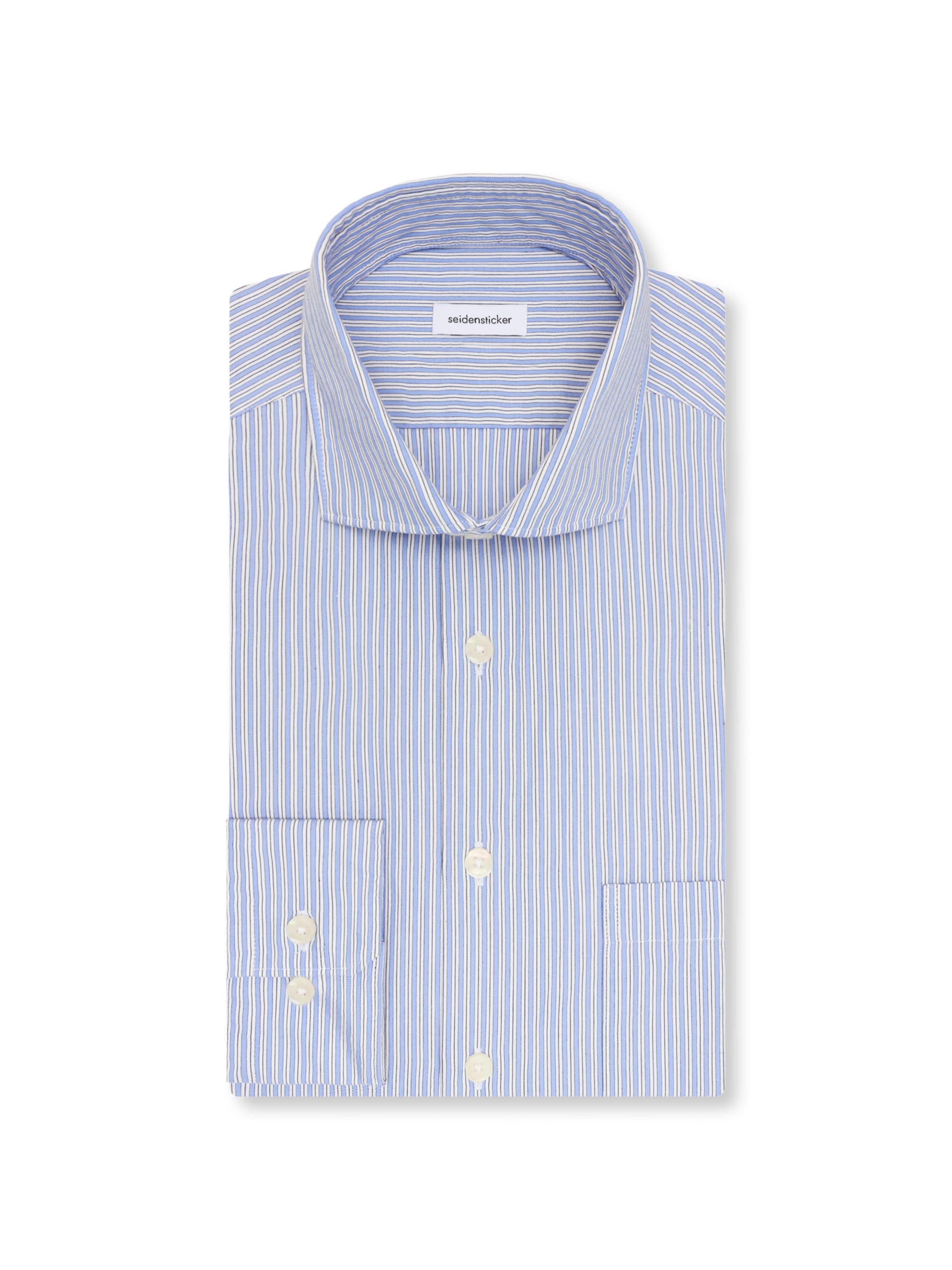 SEIDENSTICKER Regular fit Button Up Shirt in Blue