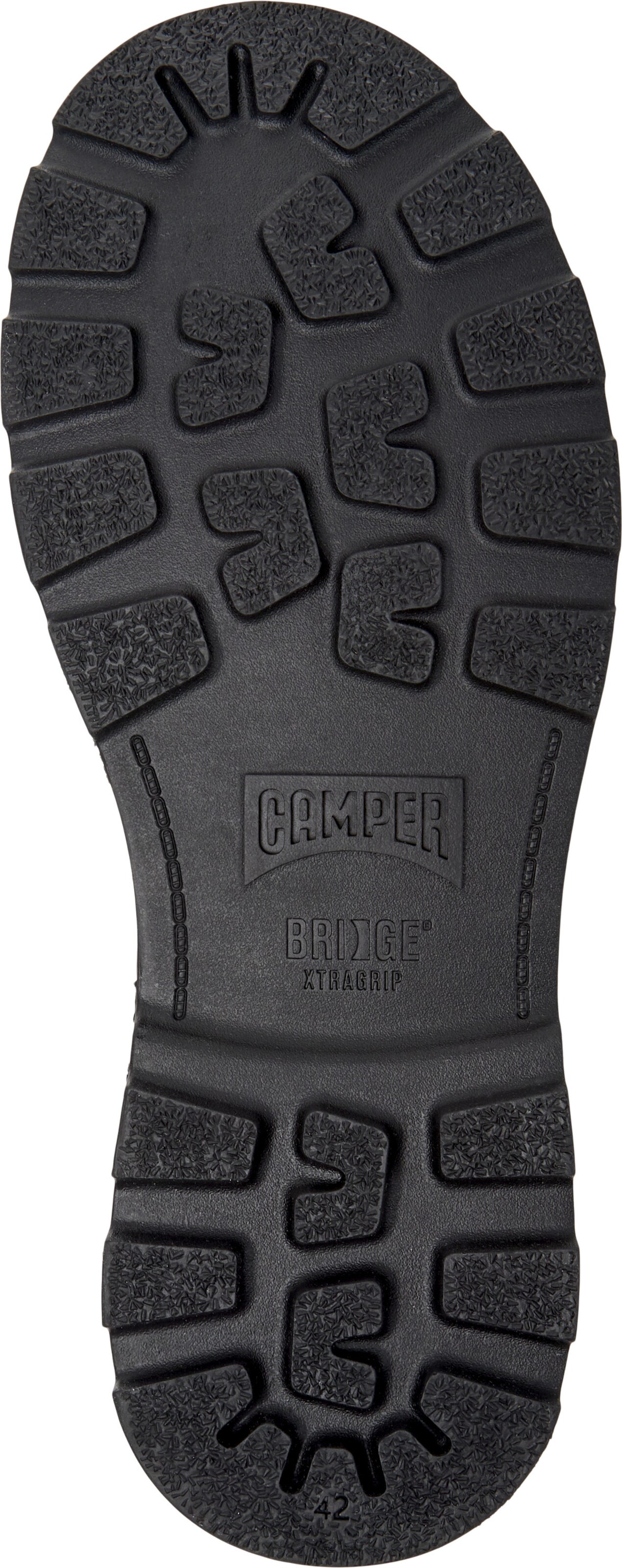 Bottines à lacets ' Brutus+ ' CAMPER en noir