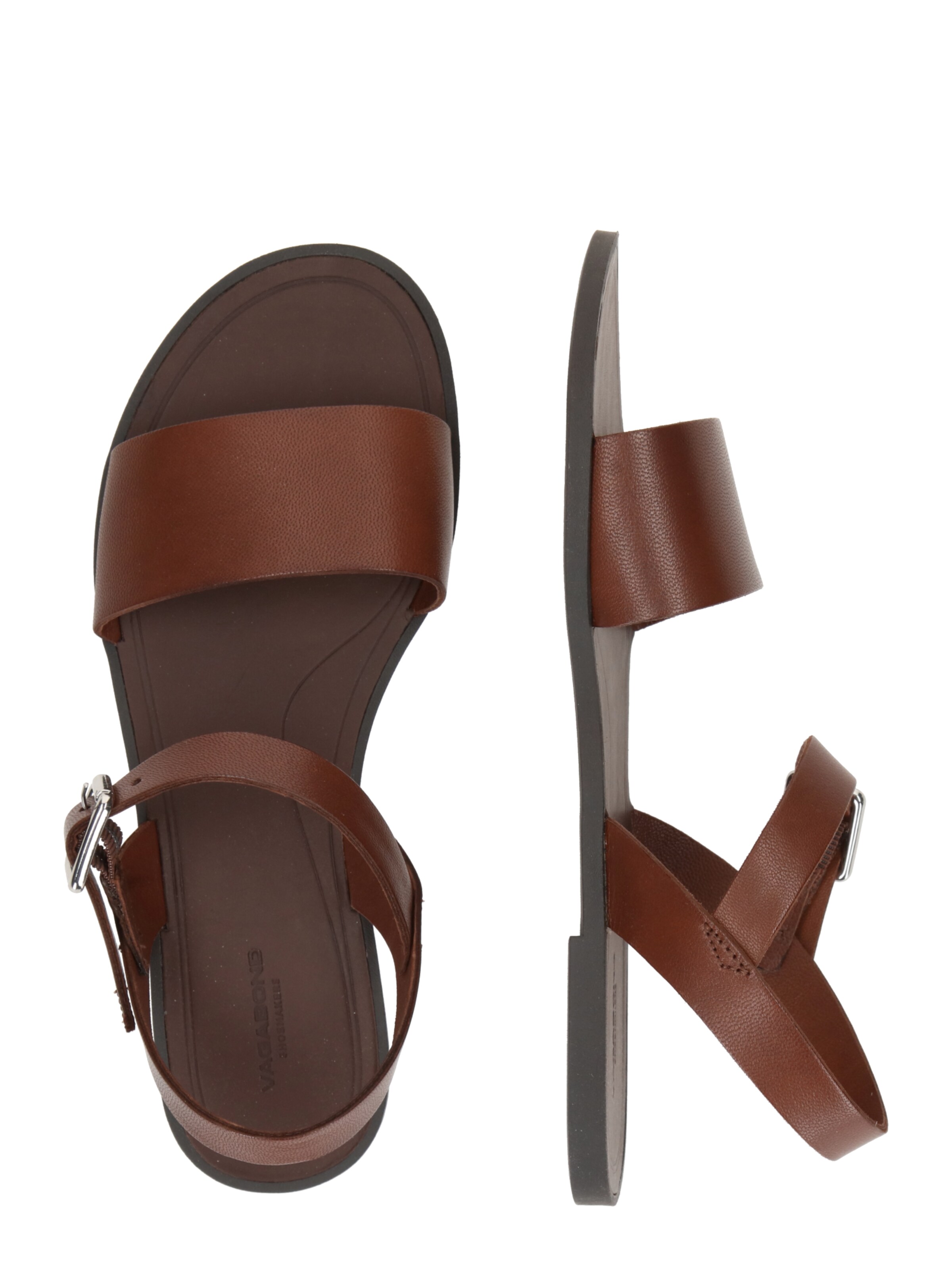 brūns VAGABOND SHOEMAKERS Sandales 'Tia 2.0'