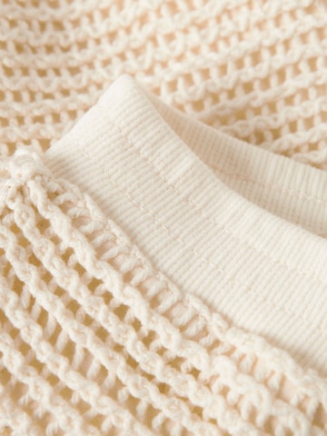 Lil'Atelier regular Bukser i hvid