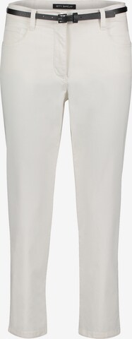 Betty Barclay Slimfit Broek in Wit: voorkant