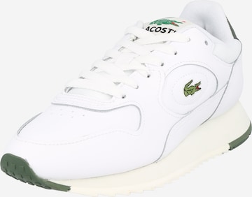 LACOSTE Sneakers laag 'LINETRACK 2231 SFA' in Wit: voorkant