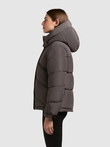 khujo Winterjacke 'Evande' in Grau