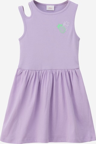 Robe s.Oliver en violet : devant