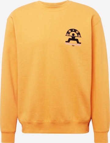 Obey Sweatshirt in Geel: voorkant