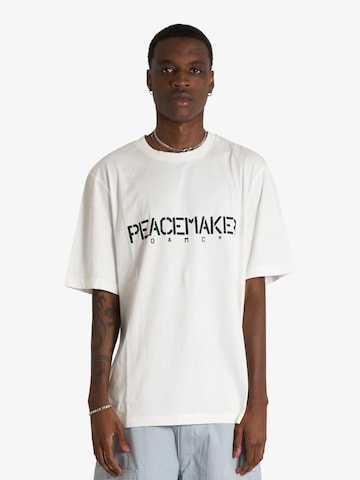 OAMC PEACEMAKER T-Shirt in Weiß: Vorderseite
