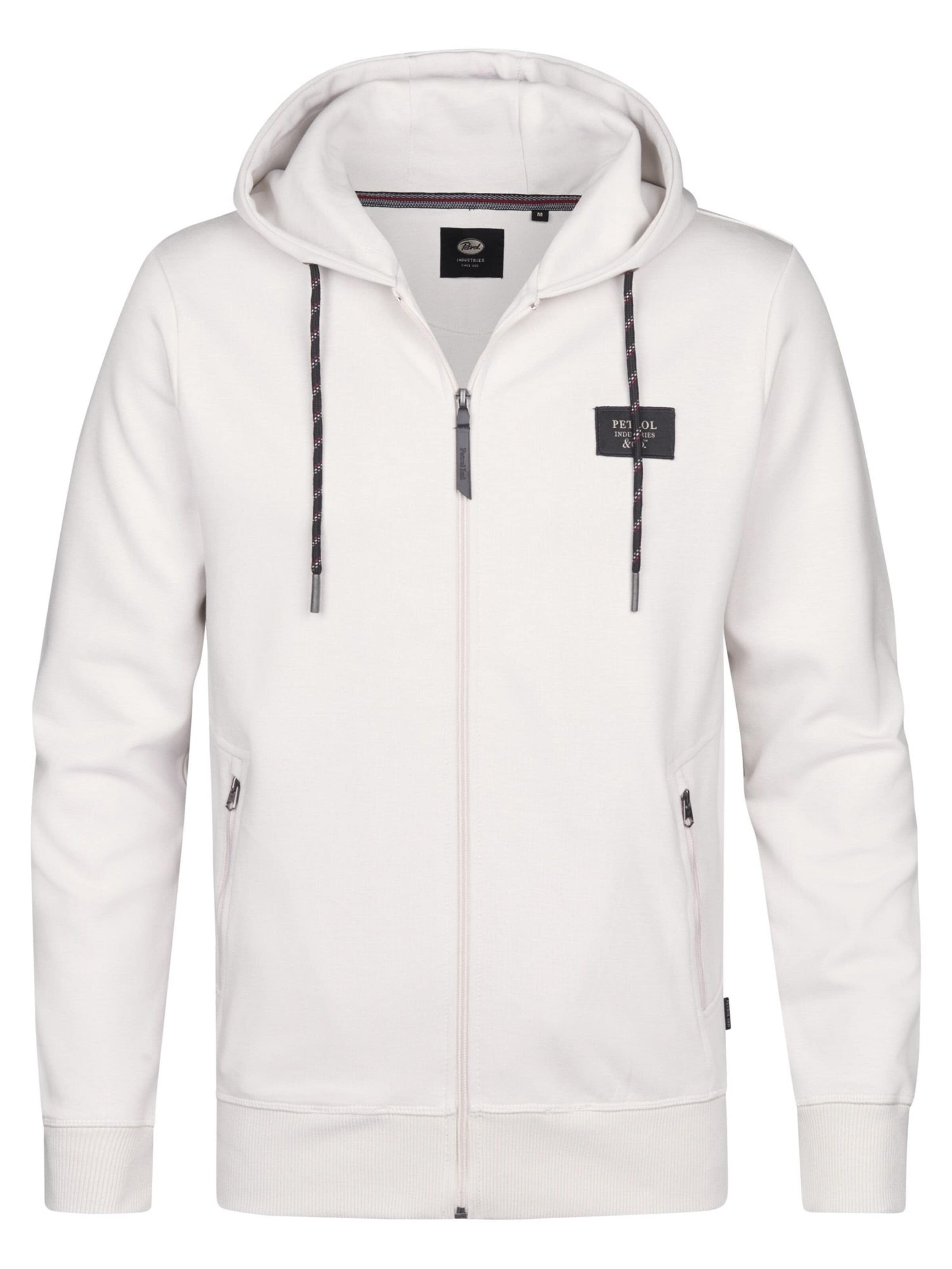 PETROL INDUSTRIES MEN Sweatjacke‌‌‌‌‌‌‌‌‌‌ in Beige: Vorderseite