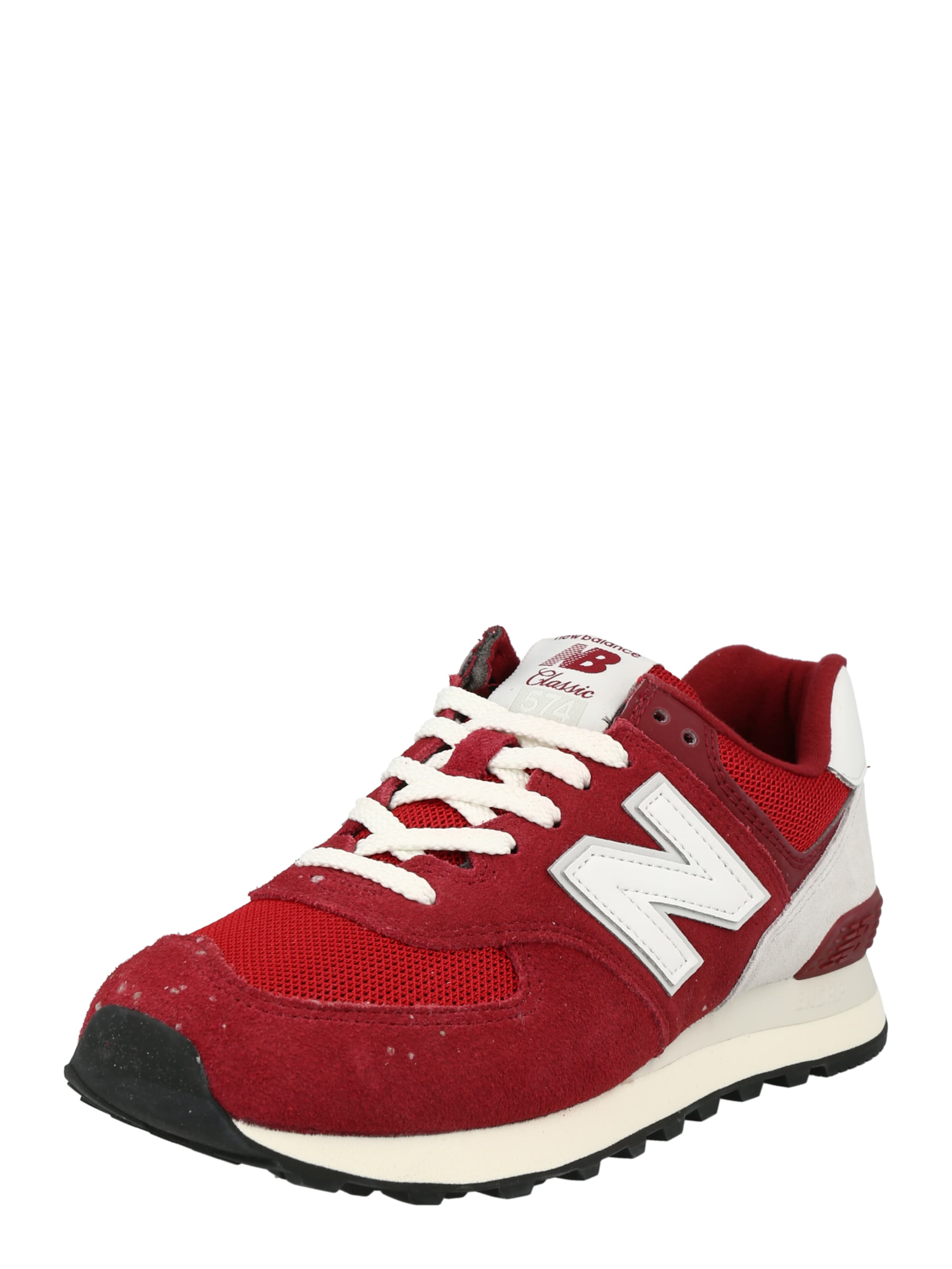 New Balance - Lage sneakers voor dames - Rood - Nelson.nl