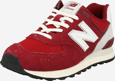 new balance Sneakers laag '574' in de kleur Rood / Wit, Productweergave