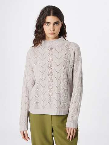 UNITED COLORS OF BENETTON Sweater in Grey: front