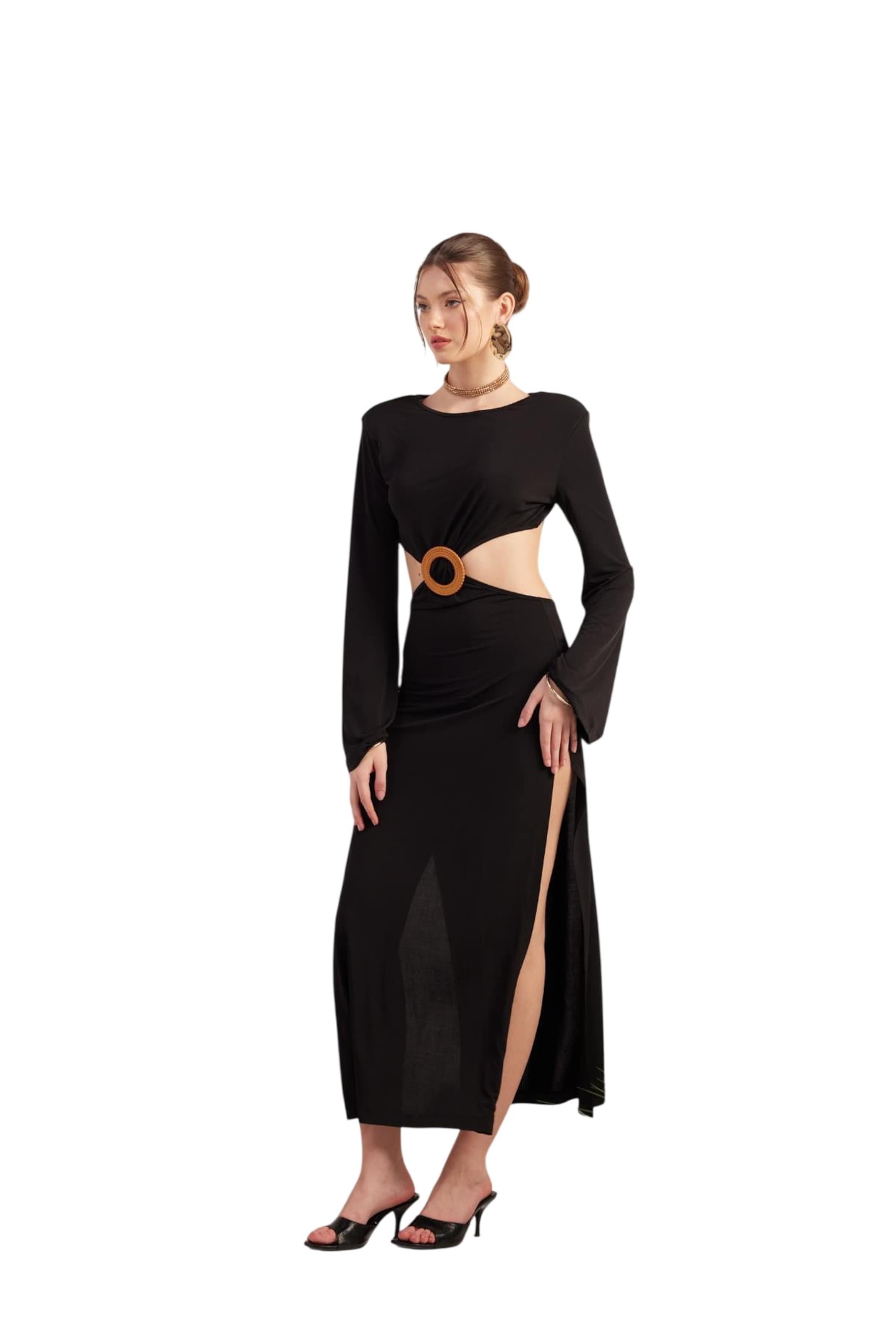 HOLLY LOLLY Kleid in Schwarz
