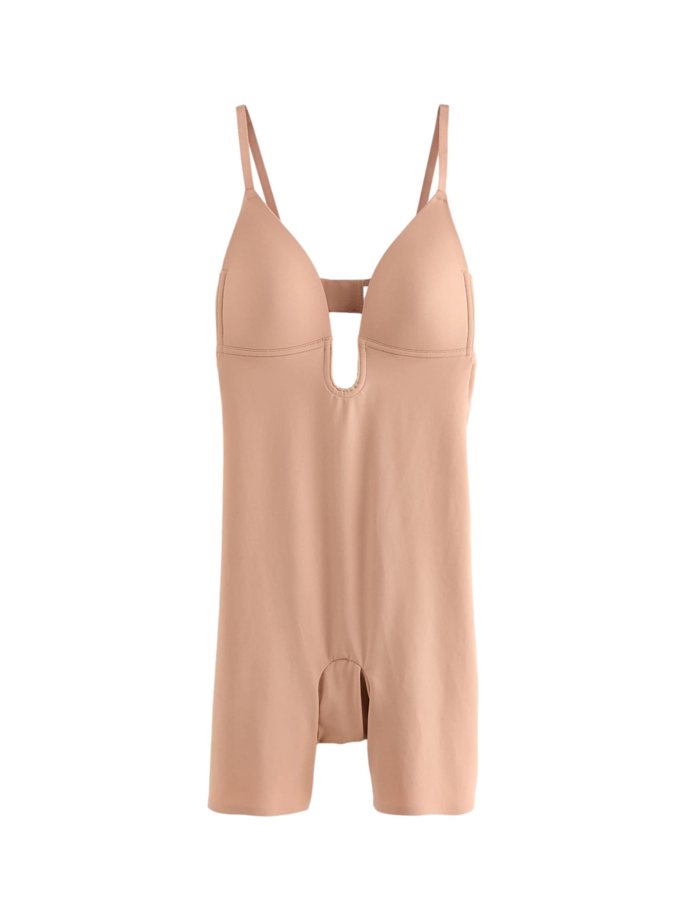 Next Shaping bodysuit in Beige: front