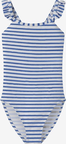 NAME IT - Traje de baño en azul: frente