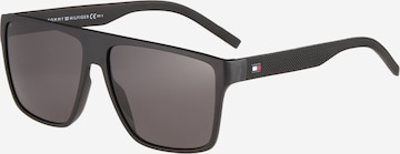 Lunettes de soleil 'TH 1717/S' TOMMY HILFIGER en noir : devant