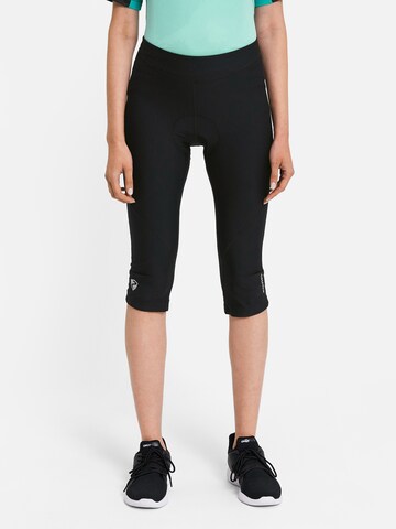 ZIENER Regular Athletic Pants 'Nesme' in Black: front
