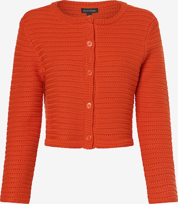 Franco Callegari Strickjacke in Orange: predná strana