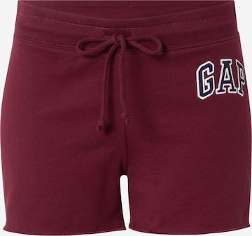 GAP Shorts in Rot: predná strana