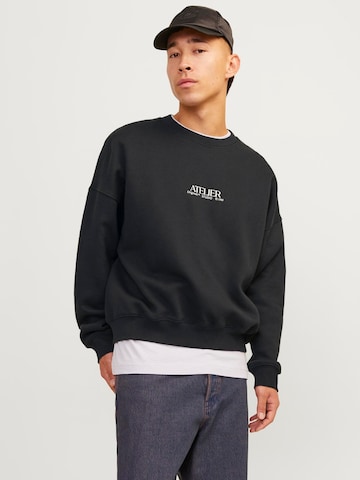 JACK & JONES Sweatshirt 'JORBrooklyn' in Schwarz: Vorderseite