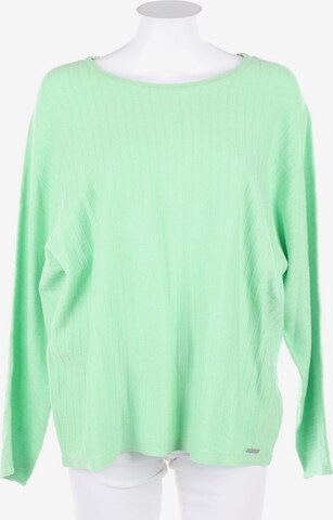 STREET ONE Sweater & Cardigan in XL in Green: front