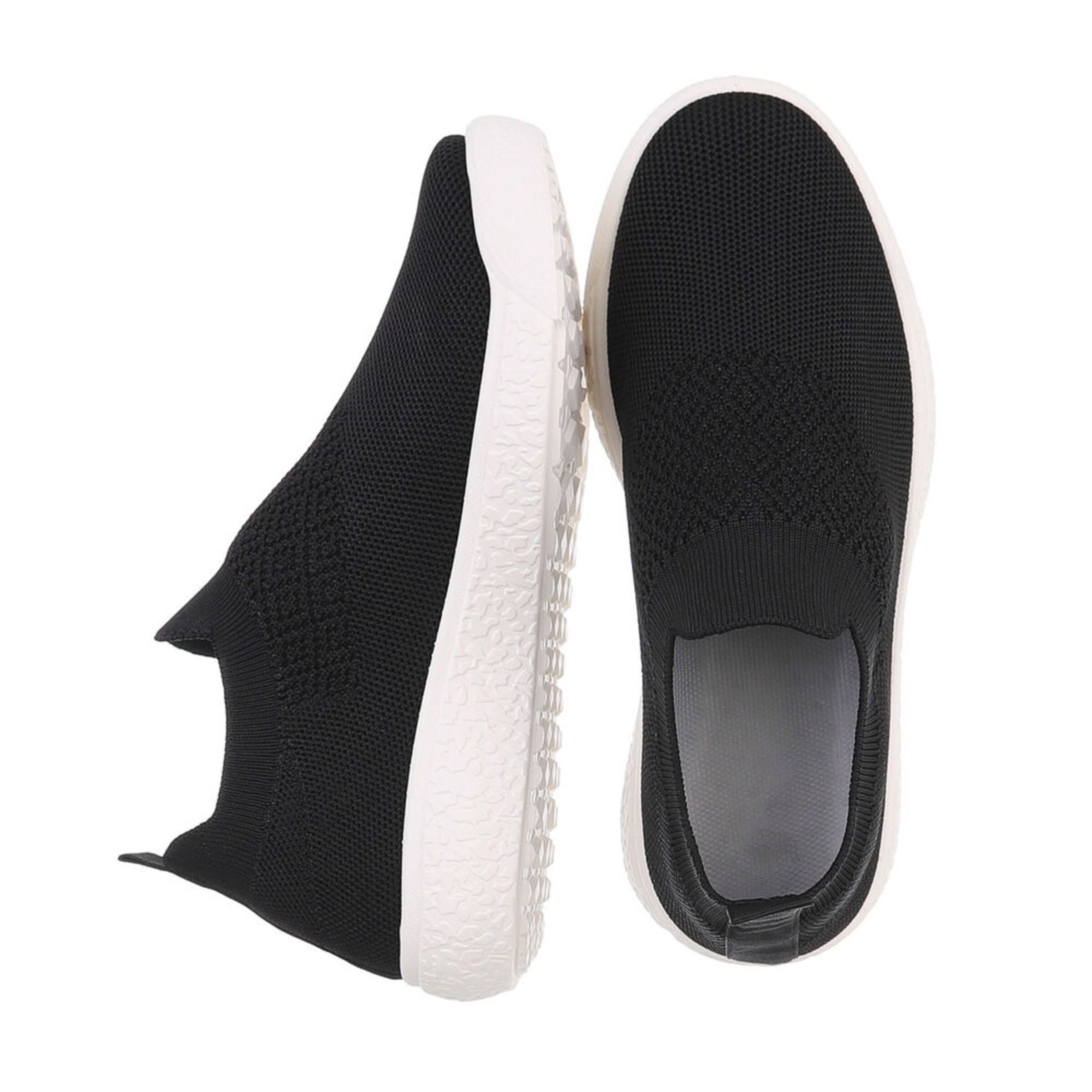 Ital-Design Slip On in Schwarz
