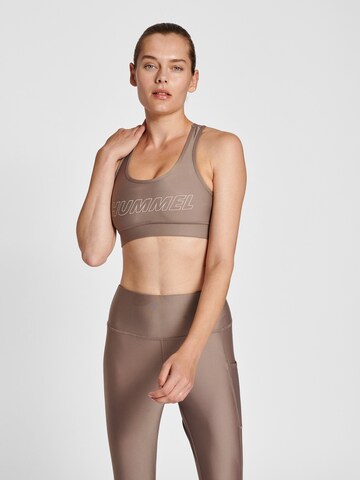 Hummel Bustier Sports-BH 'Tola' i beige