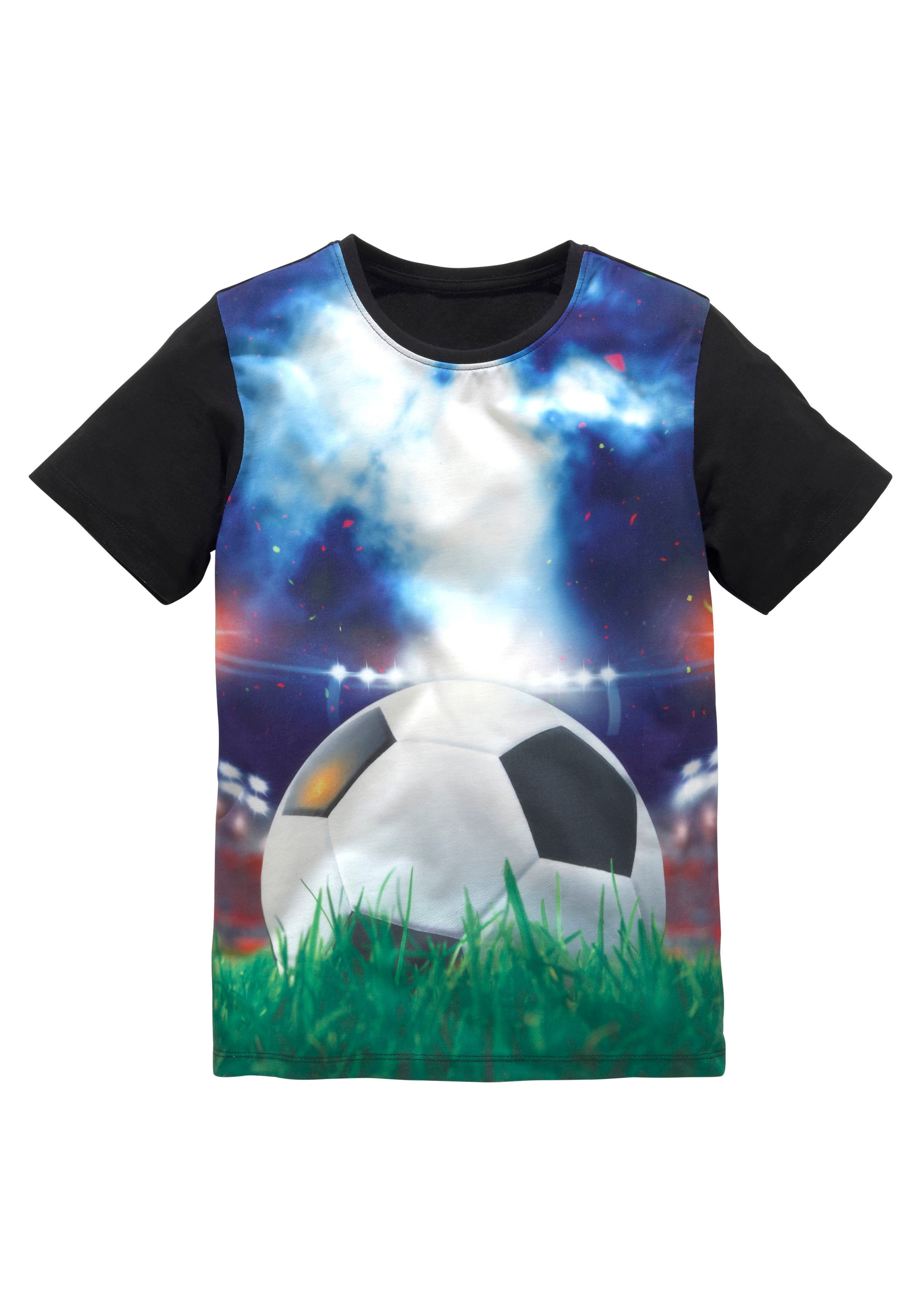 Kidsworld T-Shirt in Schwarz: Vorderseite