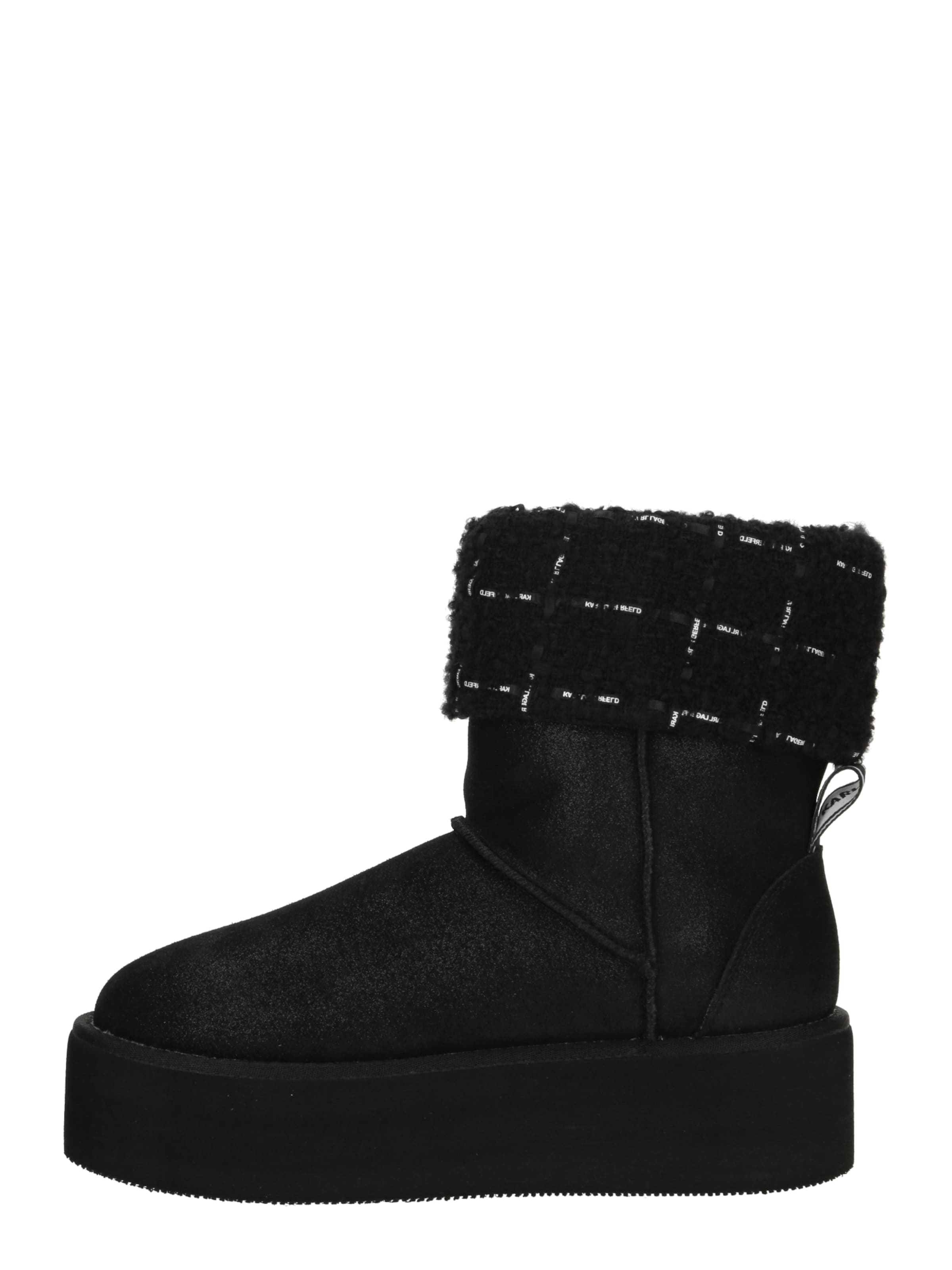 Karl Lagerfeld Боти 'THERMO' в черно