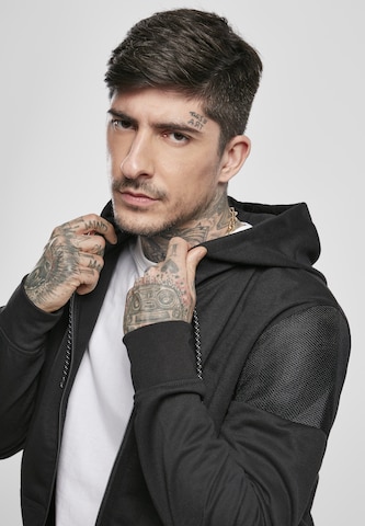 Veste de survêtement SOUTHPOLE en noir