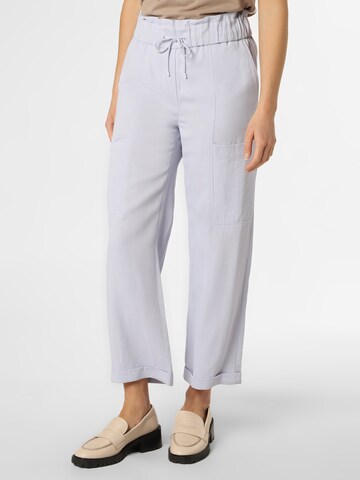 Marc Cain Regular Broek in Blauw: voorkant