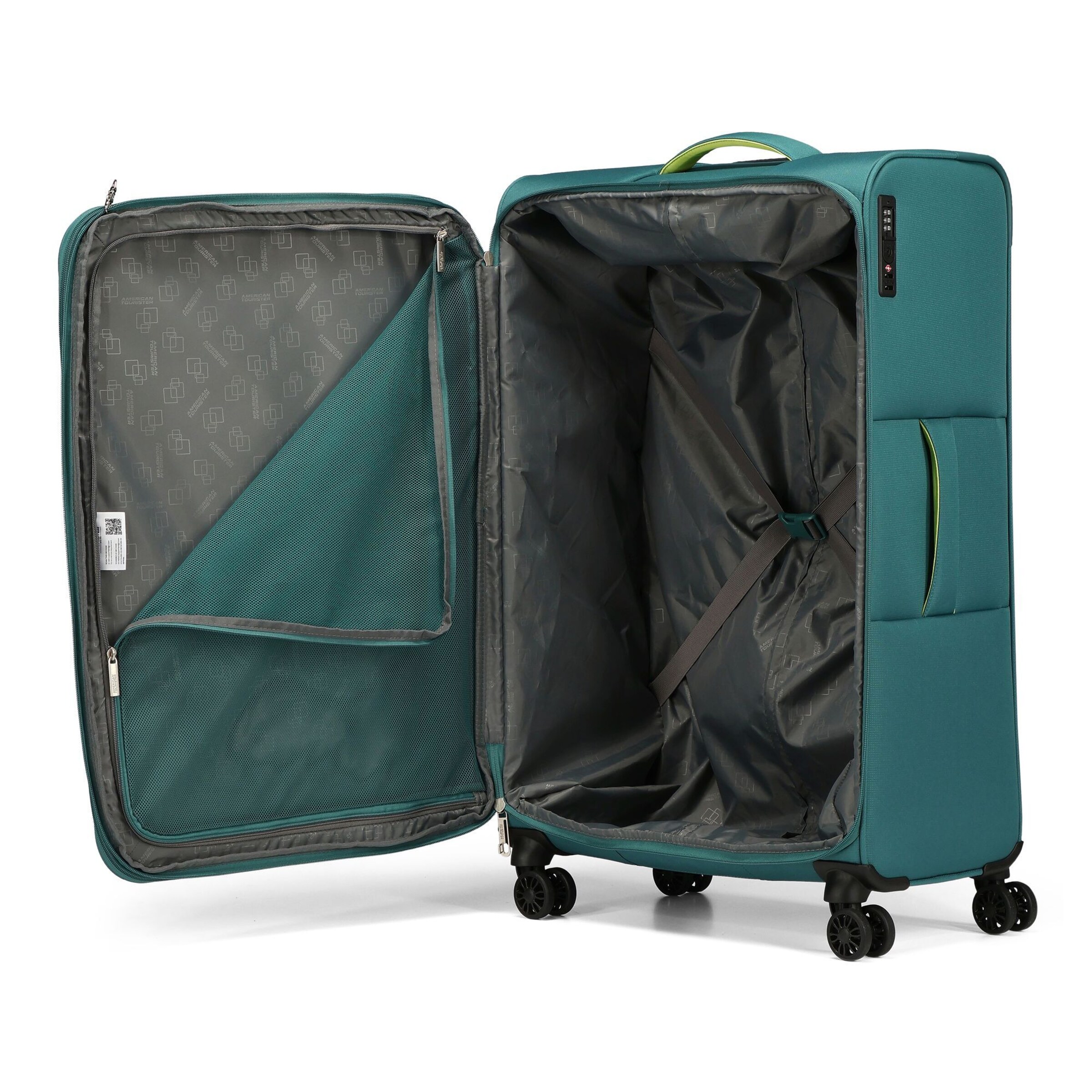 Trolley di American Tourister in verde