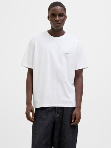 JACK & JONES Majica 'JORSplit' | bela barva