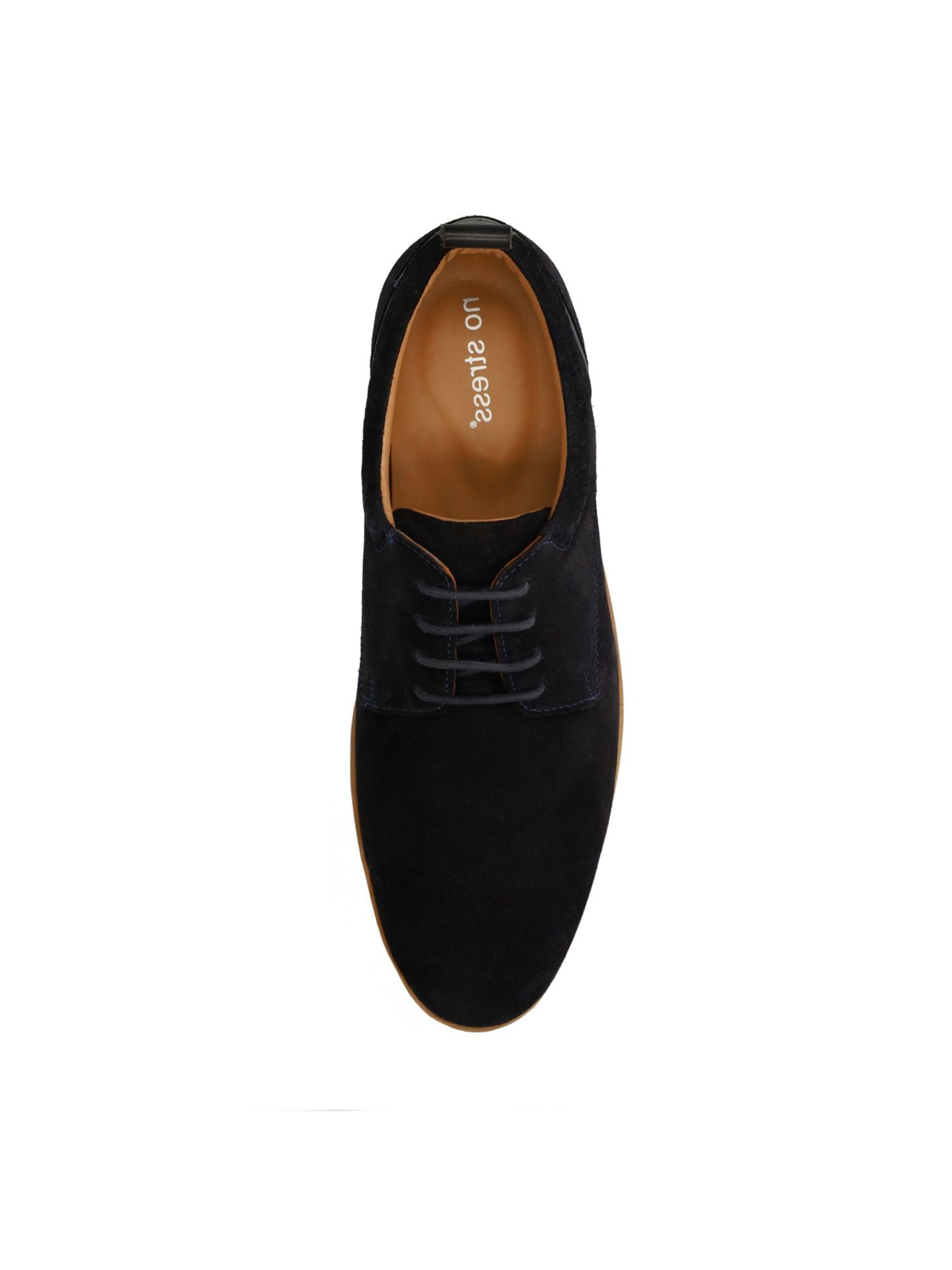 Chaussure à lacets 'Oxford' no stress en bleu