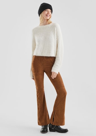 Pull-over QS en beige