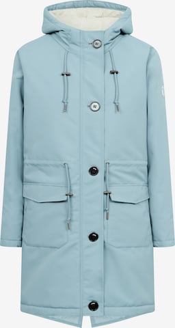 Parka d’hiver 'Festholm' Derbe en bleu : devant