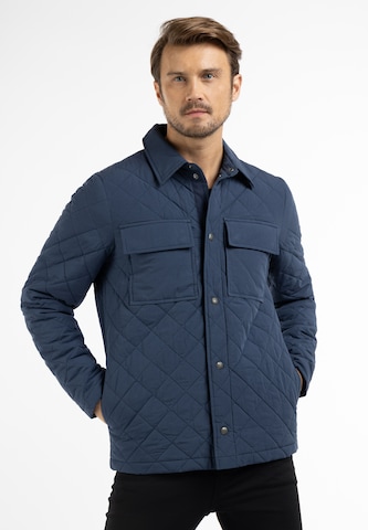 DreiMaster Vintage Between-Season Jacket in Blue: front