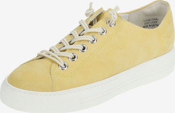 Paul Green Sneakers in Yellow: front