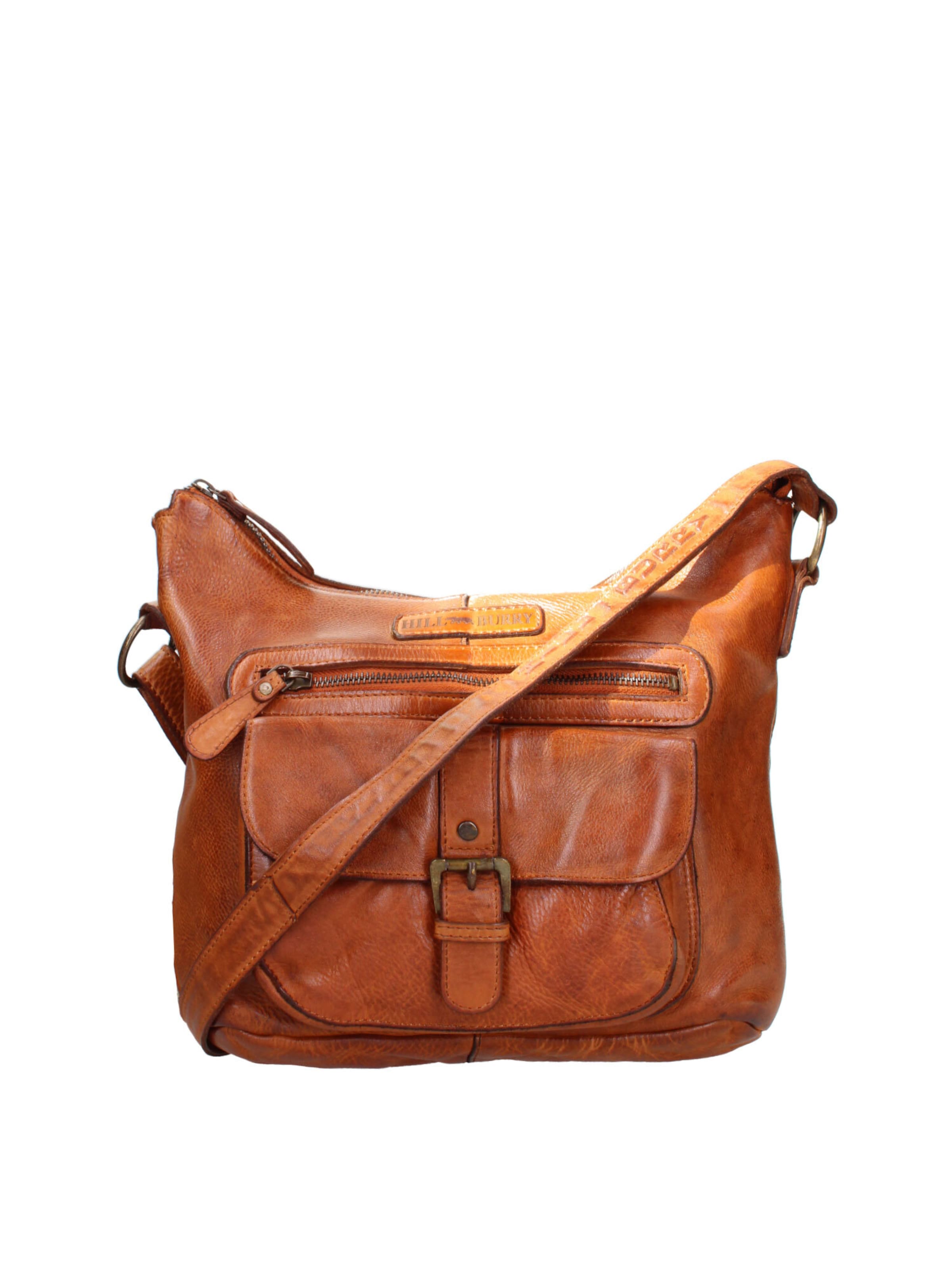 HILL BURRY Umhängetasche in Braun: Vorderseite