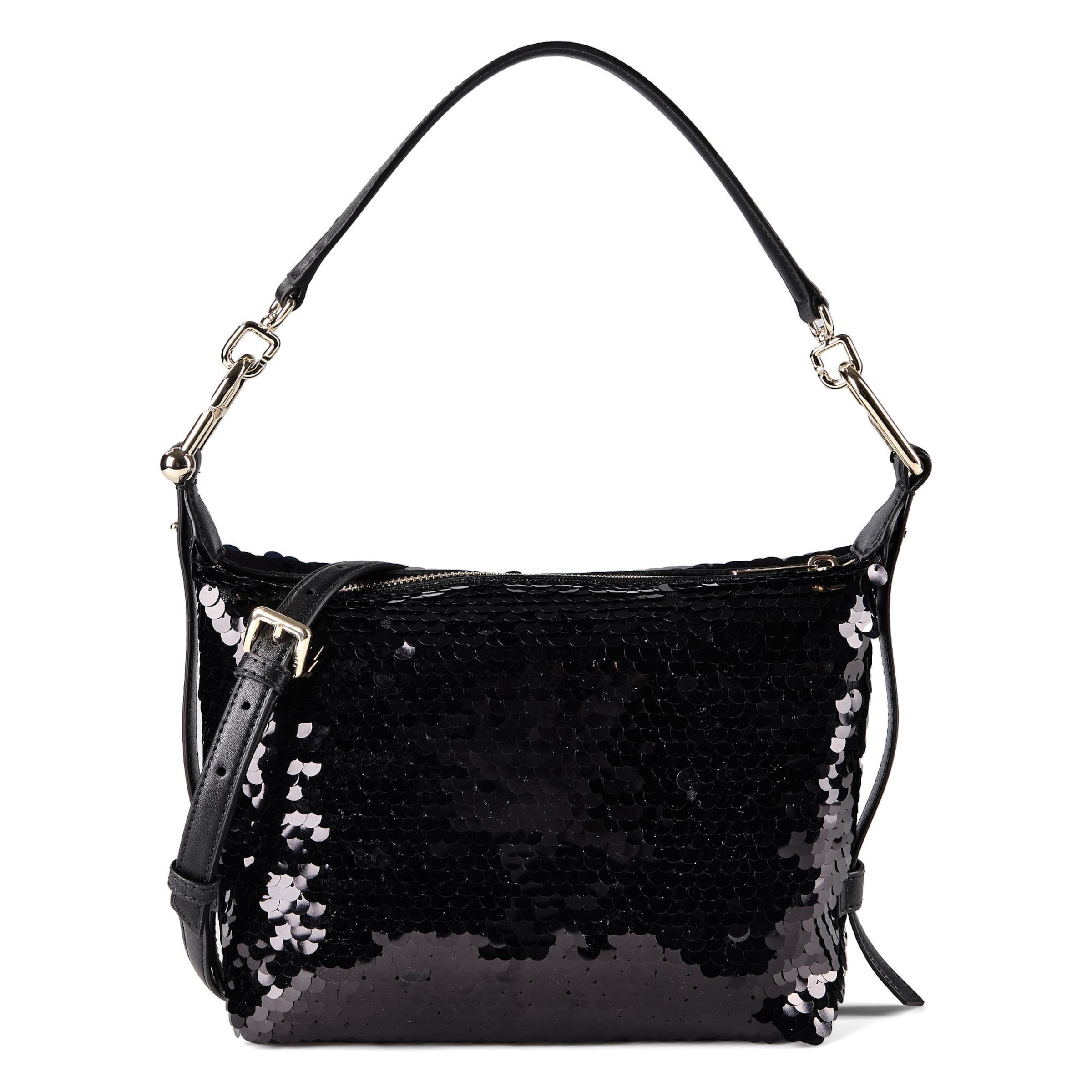 FURLA Schultertasche 'Tonie in Schwarz: Vorderseite
