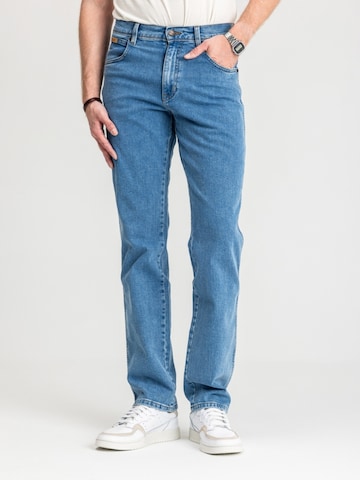 regular Jeans 'Wrangler Texas Good Shot W121HRZ93 112330691' di WRANGLER in blu