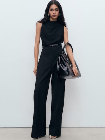 MANGO Jumpsuit 'MARTUKI' in Black: front
