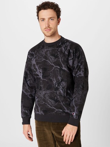 Champion Authentic Athletic Apparel Sweatshirt in Grau: Vorderseite